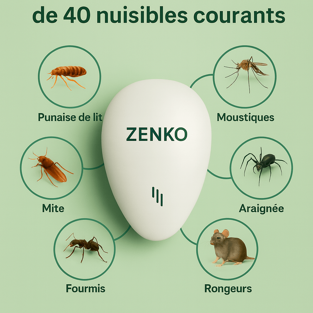 Répulsif antiparasitaire Zenko